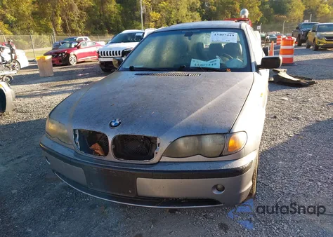 2005 BMW 325I from USA, damaged, VIN WBAEV33485KX12885